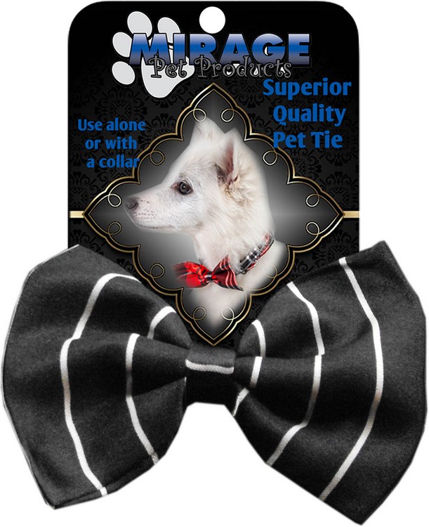 Dog Bow Tie Pinstripes